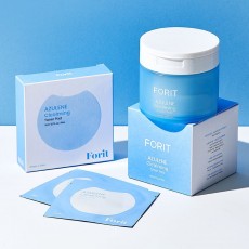 [FORIT Official] Icy Blue AZULENE Soothing Moisture Toner Pad for calming and hydrating, for sensitive skin with PHA, 80ea